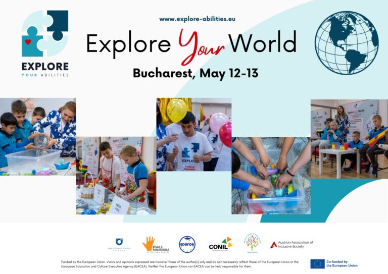Explore Your World: educație STEAM accesibilă și incluzivă pentru toți copiii
